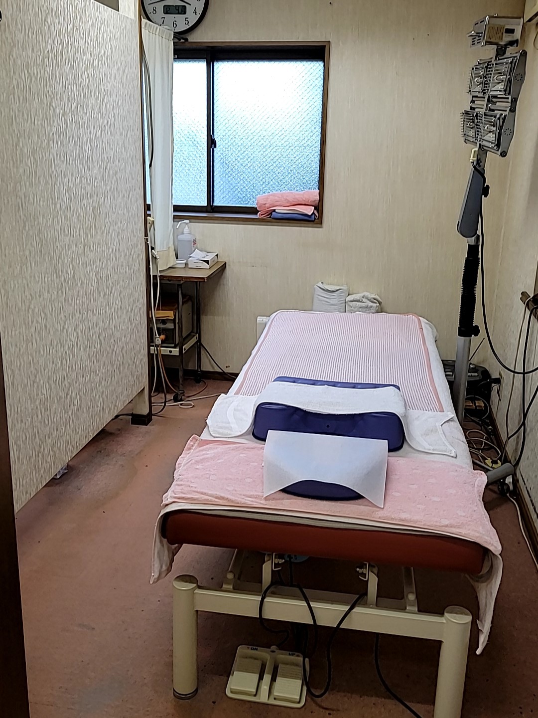 川崎市『ゴスペル鍼療院』の診療室